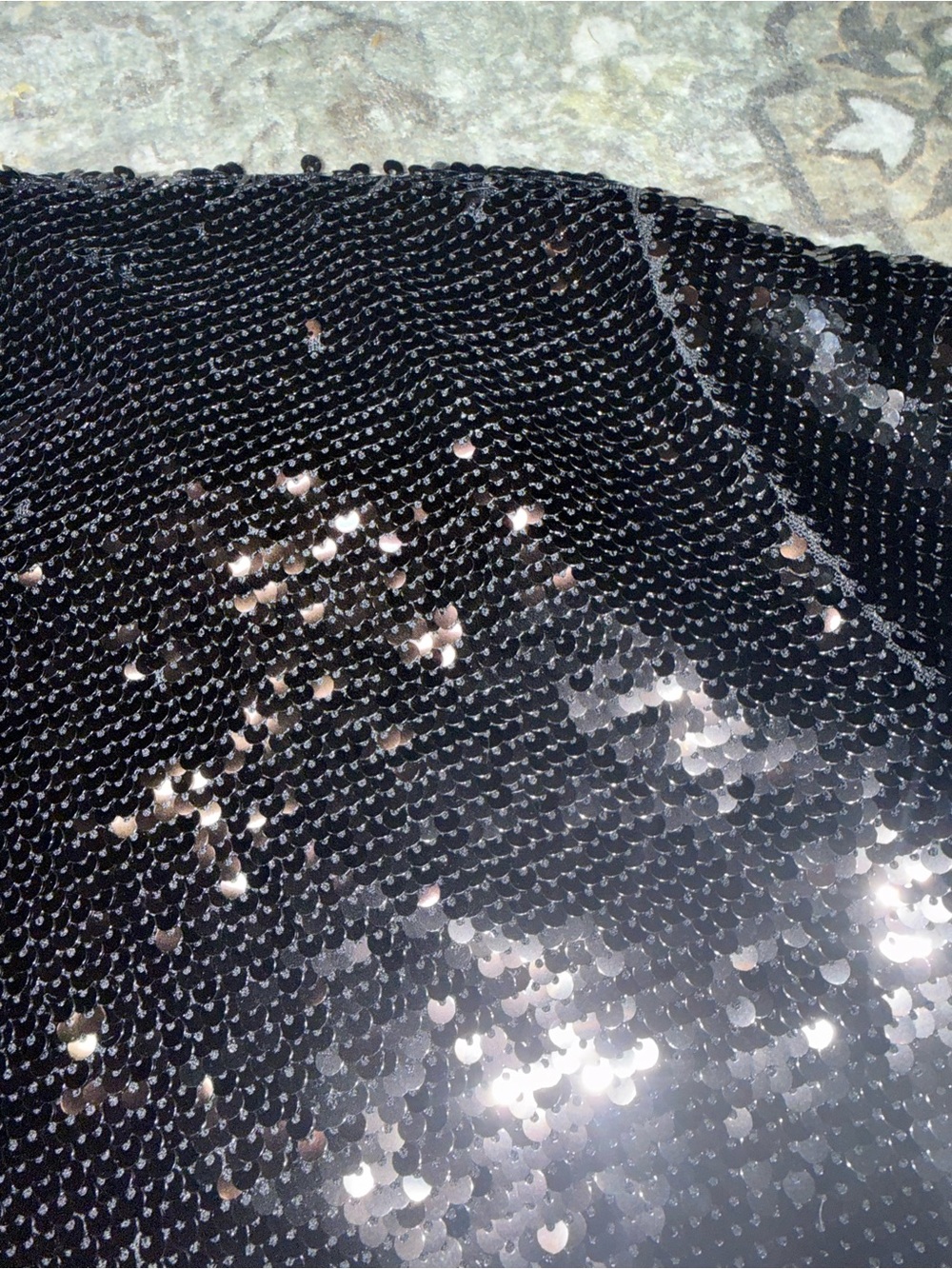 🖤 AllSaints Black Sequin Jeula Oversized Tshirt 🖤 - Picture 11 of 14